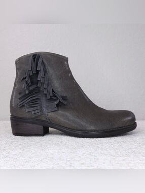 New! Eric Michael Boots Fringed Side Ankle Booties EU 39